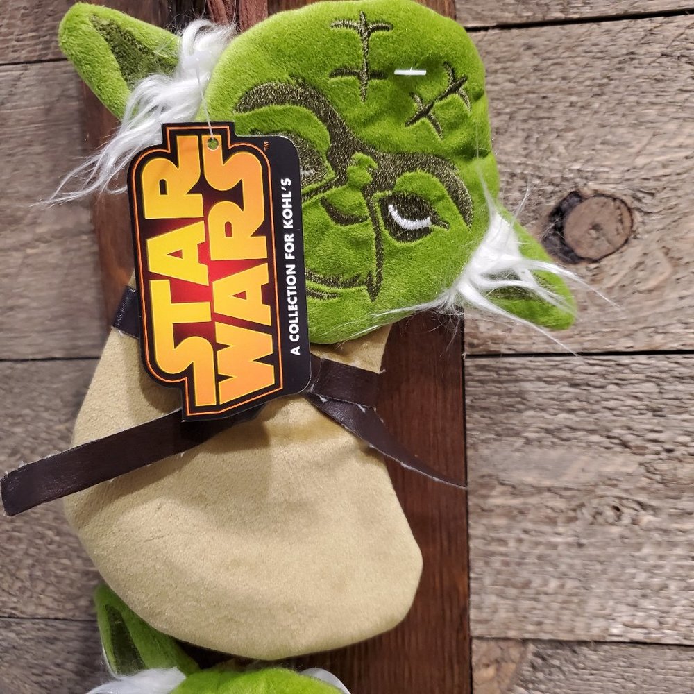 Disney Star Wars Yoda Mini Christmas Stocking 8” NWT Holiday Decor